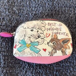 Brighton Pink and White Friendship Bag